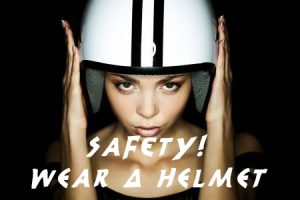 Wear a helmet
